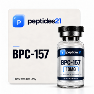BPC-157 BPC-157 research peptide vial by Peptides21