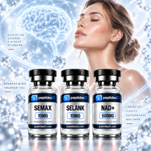 Focus & Anti-Aging Bundle Focus & Anti-Aging Bundle research peptide vial by Peptides21