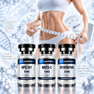 Metabolic Bundle Metabolic Bundle research peptide vial by Peptides21