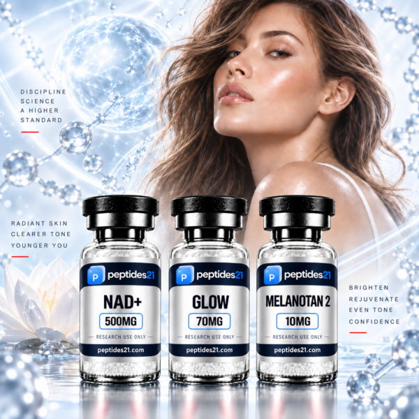 Skin & Appearance Bundle Skin & Appearance Bundle research peptide vial by Peptides21
