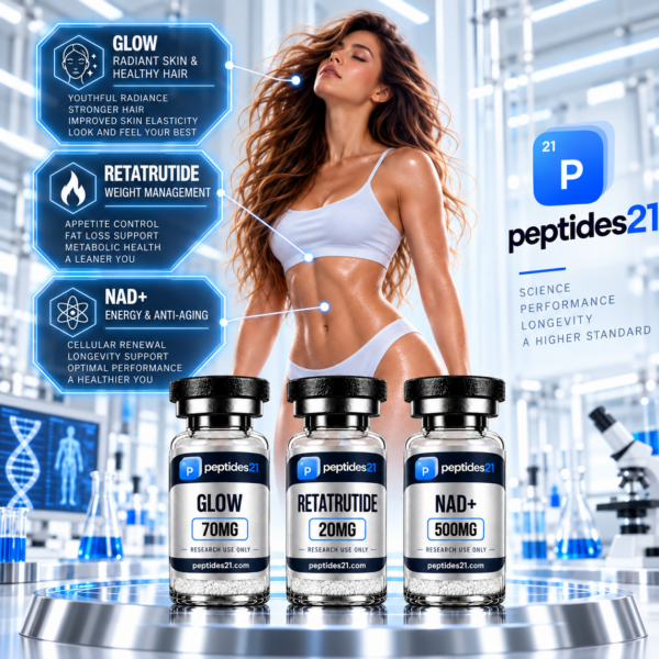 Women Bundle 3x Women Bundle 3x research peptide vial by Peptides21